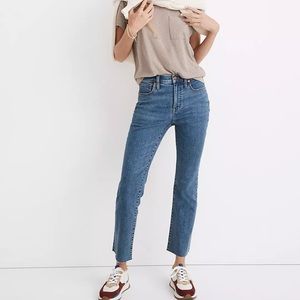 Madewell Cali Demi-Boot Jeans in Halsted Wash